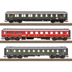 23623 H0 Schnellzug-Set 2 D74, DB, Ep. III