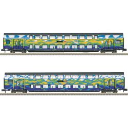 18298 N Doppelstockwagen-Set, DB AG, Ep. VI, DC-MFX-Digital