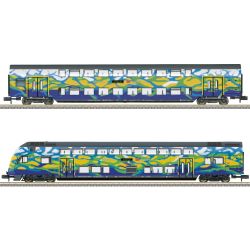 18299 N Doppelstockwagen-Set, DB AG, Ep. VI, DC-MFX-Digital