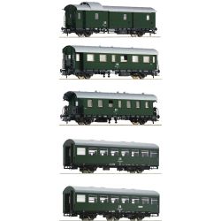 6200243 H0 5er Set Personenwagen „Usedom“, DR, Ep. IV