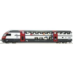 6210218 H0 Doppelstock-Steuerwagen IC2000, SBB, Ep. V-VI, DCC