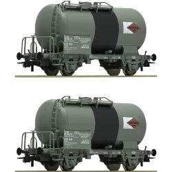6600196 H0 2er Set Kesselwagen, Mitrag, Ep. V