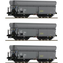 6600325 H0 3er Set Selbstentladewagen Wap, CSD, Ep. IV