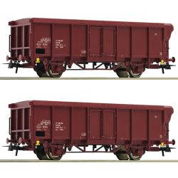 6600280 H0 2er Set ex. Rolldachwagen, DR, Ep. IV