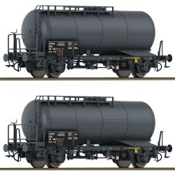 6600245 H0 2er Set Kesselwagen Zs-w, DR, Ep. IV