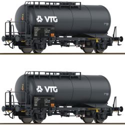 6600246 H0 2er Set Kesselwagen Zs, VTG, Ep. V-VI