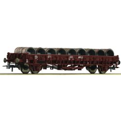 6600300 H0 Flachwagen, SNCF, Ep. V-VI, inkl. Drahtrollen