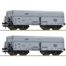 6600328 H0 2er Set Selbstentladewagen, CEMET, Ep. VI