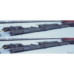 6640007 H0e 2er Set Rollwagen, Zillertalbahn, Ep. V-VI