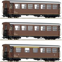 6240007 H0e 3er Set Personenwagen, ÖBB, Ep. III-IV