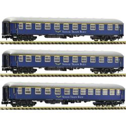 6260078 N 3er Set Personenwagen Suisse Train Bleue, Ep. VI