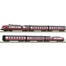 7760010 N 6er Set Dieseltriebzug VT 601, DR, Ep. IV