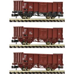 3 piece set: Open goods wagons, DR