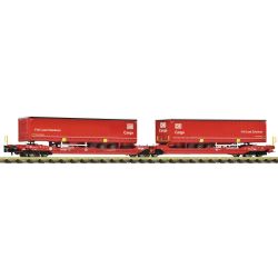 6660103 N Doppeltaschenwagen T3000e, DB AG + DB Cargo, Ep. VI