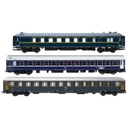 HR4410 H0 3er Set Personenwagen Exp 234/235 'Remus', CIWL, FS, Ep. IV