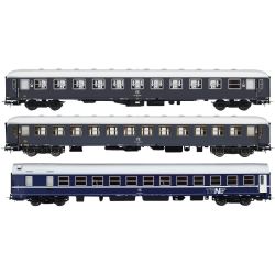 HR4411 H0 3er Set Personenwagen Exp 234/235 'Remus', CIWL, FS, Ep. IV