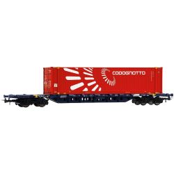 HR6705 H0 Containerwagen Sgnss, Mercitalia Intermodal, Ep. VI 'CODOGNOTTO'