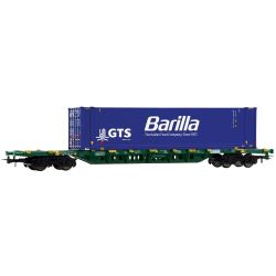 HR6706 H0 Containerwagen Sgnss, Mercitalia Intermodal, Ep. VI 'Barilla'