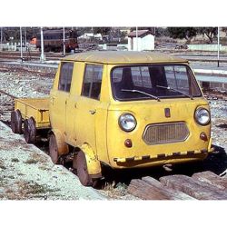 HR9006 H0 Draisine Fiat 500 mit Anhänger, FS, Ep. IV