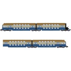 HN4521 N Doppelstockzug DBv mit Führerstand, DR, Ep. IV