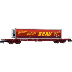 HN6727 N Containerwagen S70 mit Wechselbehälter', TOUAX, Ep. VI