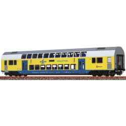 H0 Doppelstock-Mittelwagen 2. Kl. Metronom (RE 3 Hamburg Hbf)