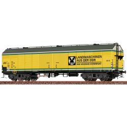 Brawa 50417 H0 Gedeckter Güterwagen Gags-v, DR, Ep. III, VEB Weimar-Kombinat