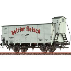 Brawa 51213 H0 Bierwagen [P], DRG, Ep. II, Gefrierfleisch Hamburg Altona