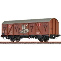 Brawa 51352 H0 Gedeckter Güterwagen Gos [1404], DR, Ep. IV, Fortschritt