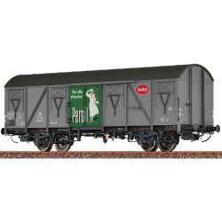 Brawa 51354 H0 Gedeckter Güterwagen Glmmhs 57, DB, Ep. III, Persil