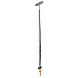 56050-01 0 Gittermastleuchte, Höhe 280 mm, LED warmweiß, Messing Fertigmodell