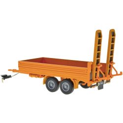 8217 H0 CarMotion Tandem Tieflader, kommunalorange, Funktionsmodell