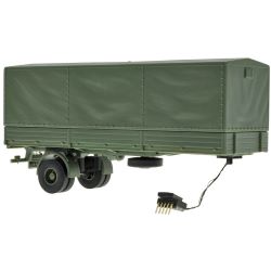 8221 H0 CarMotion 1-achs Planensattelauflieger, Militär, Funktionsmodell