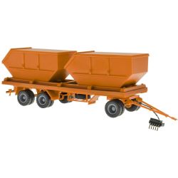 8225 H0 CarMotion 3-achs Containeranhänger, kommunalorange, Funktion