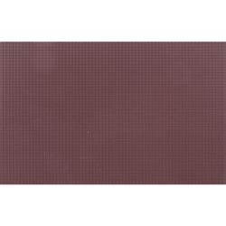 180745 Bastelplatte Dachziegel, rotbraun