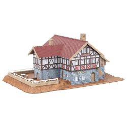 232138 Gasthaus „Zur Post“ mit Biergarten