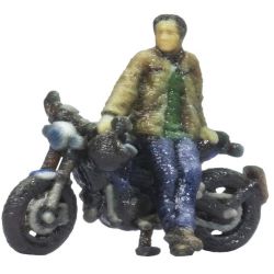 10908 H0 Café Racer Motorrad, stehend 