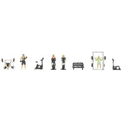 16292 H0 Figuren-Themenwelt „Fitness-Studio"