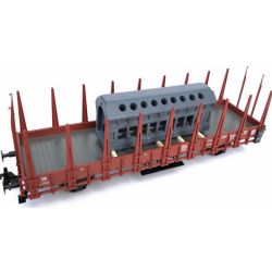 2576 H0 Ladegut Motorblock, 140 mm