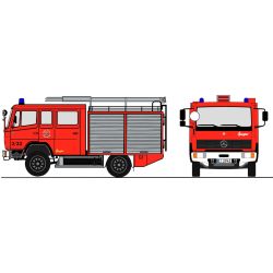 4063 H0 Mercedes Benz 917 (LN2) - LF 8/6 - Fw. Stadt Essen