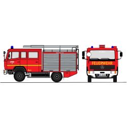 4069 H0 Mercedes Benz 917 (LN2) - LF 8/6 - Fw. Stadt Stolberg