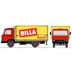 4096 H0 Iveco Magirus "Zeta" 90M5 - LKW "BILLA"