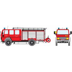 4127 H0 Ford Cargo 1320 - LF16-1 FORD Werkfw. Köln-Niehl