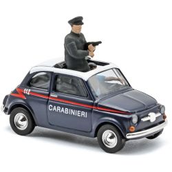 48738 H0 Fiat 500 Carabinieri mit 2 Polizisten