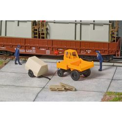 43698 TT Bausatz: Waran mit Kompressoranhänger