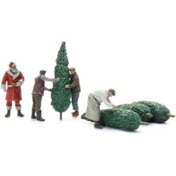 5120040 TT Weihnachtsmann mit Christbaumträgern