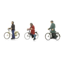 5160038 N Radfahrer an der Ampel (3x)