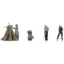 5220026 Z Weizenernte mit der Sense