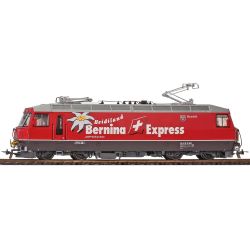 1359111 H0m E-Lok Ge 4/4 III 641 „Heidiland Express“, RhB, Ep. V, DC-Sound