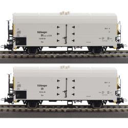 70087 H0 2er Set Kühlwagen Thrs, DR, Ep. III